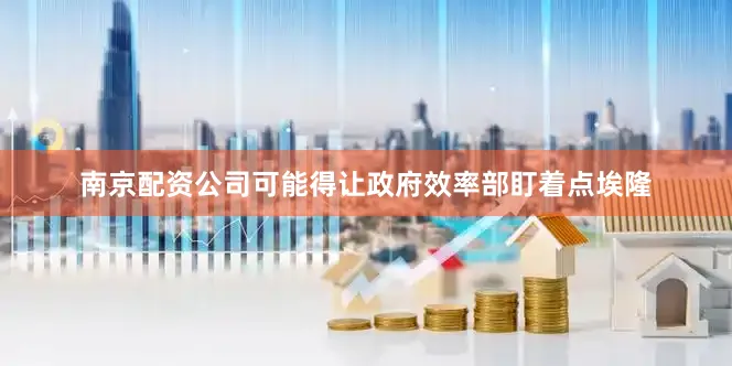 南京配资公司可能得让政府效率部盯着点埃隆